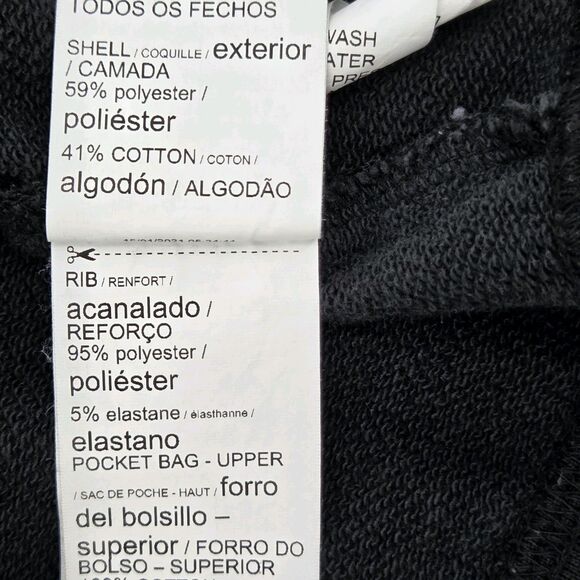 PUMA Iconic T7 Crop Jacket Womens Size Small Black White Retro Sportswear Soccer - Picture 8 of 9